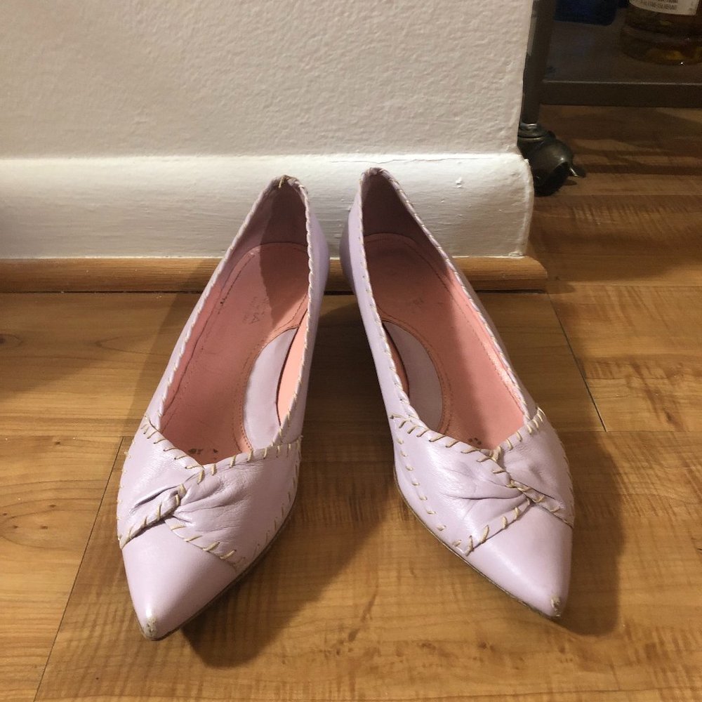 Lavender Via Spiga Kitten Heel, size 8